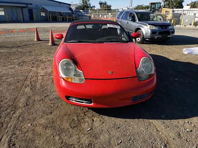 2001 Porsche Boxster VIN: WP0CA29851U620089 Lot: 79198374