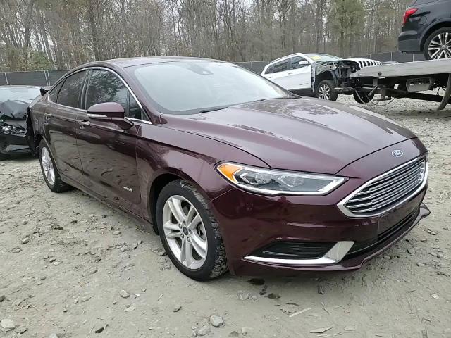 2018 Ford Fusion Se Hybrid VIN: 3FA6P0LU0JR136088 Lot: 80937694