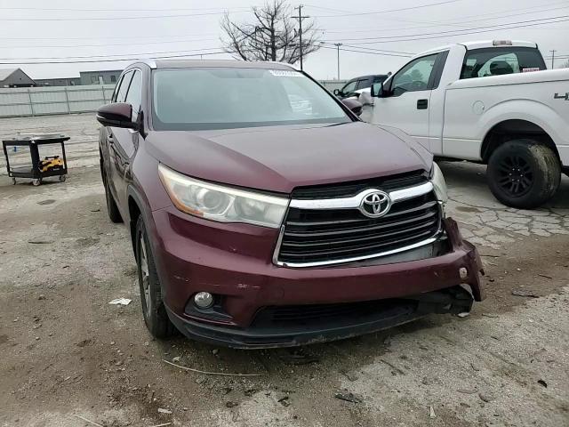 2015 Toyota Highlander Xle VIN: 5TDKKRFH8FS041244 Lot: 80081054