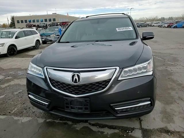 2014 Acura Mdx VIN: 5FRYD4H21EB029471 Lot: 80345924