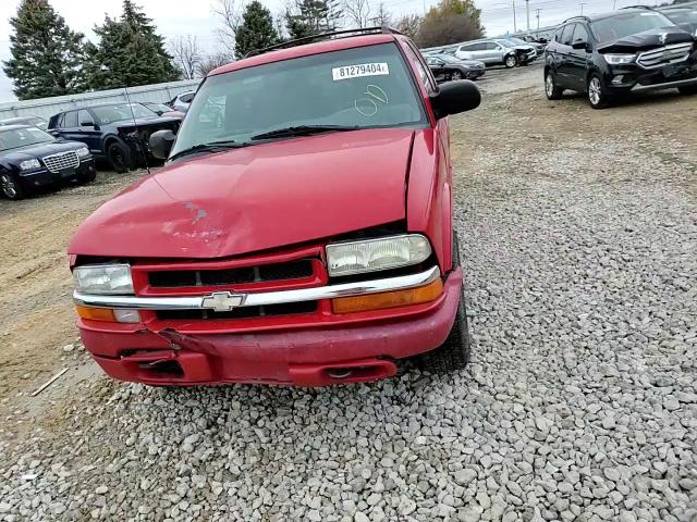 2002 Chevrolet Blazer VIN: 1GNDT13WX2K174090 Lot: 81279404