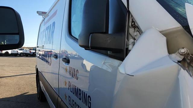 2022 Mercedes Benz Sprinter 2500 Utility / Service Van VIN: W1Y4DBHY1NT091843 Lot: 92477135