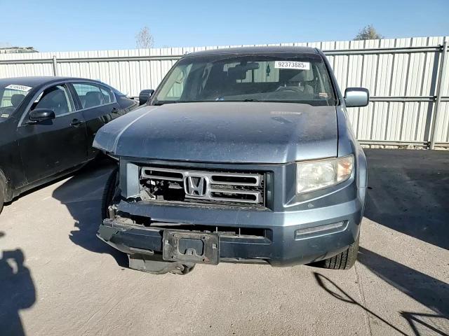 2007 Honda Ridgeline Rts VIN: 2HJYK16477H545594 Lot: 92373885
