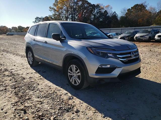 2017 Honda Pilot Lx VIN: 5FNYF5H14HB003847 Lot: 91707205