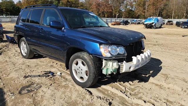 2006 Toyota Highlander Limited VIN: JTEDP21A860123453 Lot: 90758585