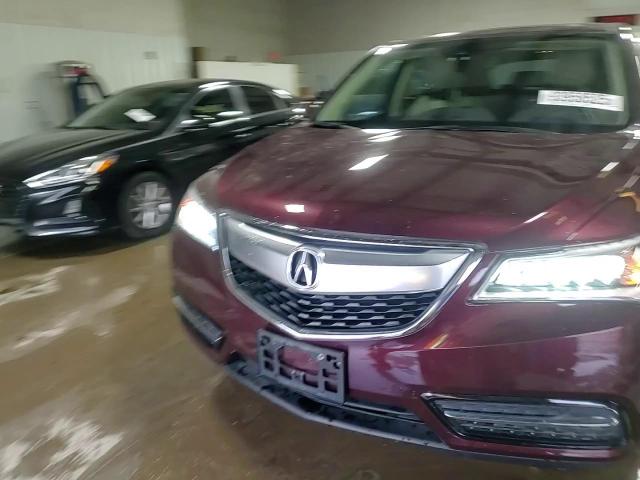 2016 Acura Mdx Technology VIN: 5FRYD4H47GB034808 Lot: 93958525