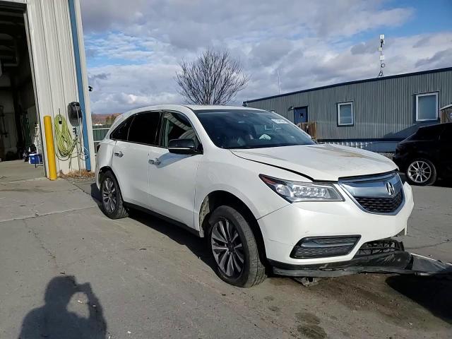2016 Acura Mdx Technology VIN: 5FRYD4H40GB058349 Lot: 91390325