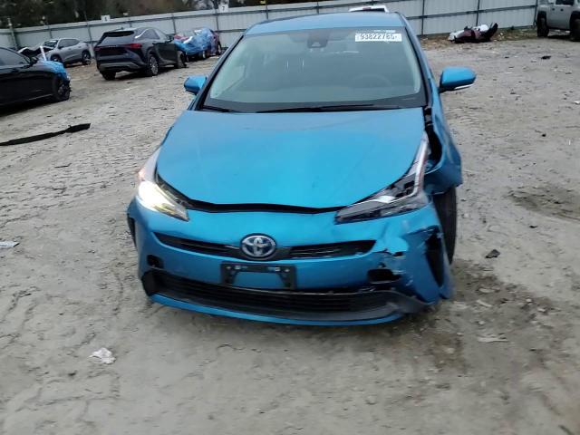 2022 Toyota Prius Night Shade VIN: JTDKAMFU2N3189795 Lot: 93822785