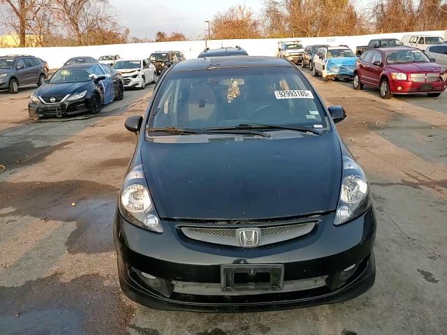 2007 Honda Fit S VIN: JHMGD38697S051202 Lot: 92993185