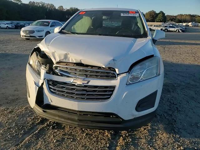 2016 Chevrolet Trax Ls VIN: KL7CJKSB2GB665756 Lot: 92527135