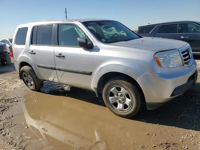 2013 Honda Pilot Lx VIN: 5FNYF3H2XDB037718 Lot: 91061055