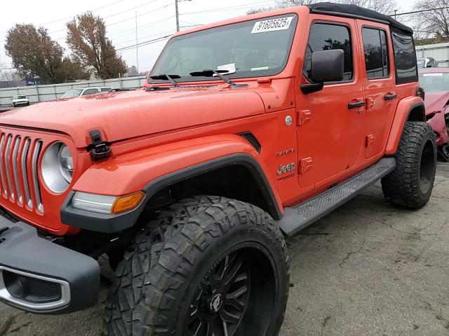2019 Jeep Wrangler Unlimited Sahara VIN: 1C4HJXEN2KW507611 Lot: 91605625