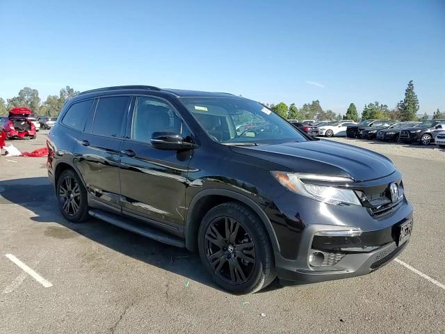 2021 Honda Pilot Black VIN: 5FNYF6H79MB002780 Lot: 91290005
