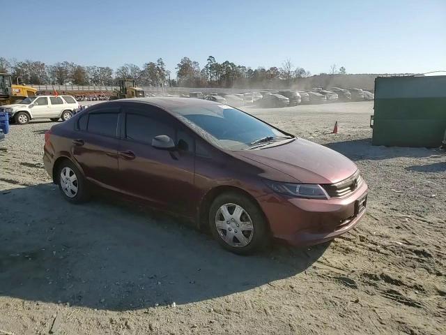 2012 Honda Civic Lx VIN: 2HGFB2F50CH591712 Lot: 93178915