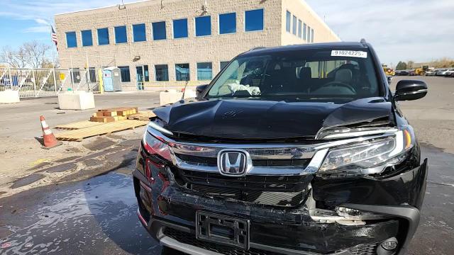 2022 Honda Pilot Elite VIN: 5FNYF6H05NB037627 Lot: 91024225