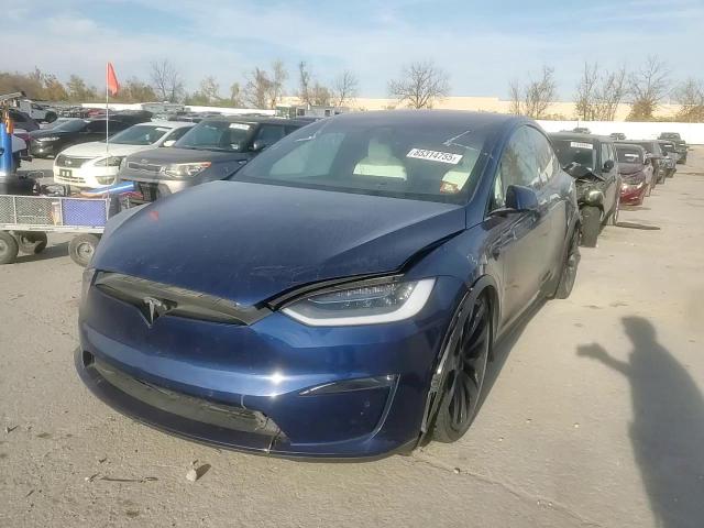 2022 Tesla Model X VIN: 7SAXCBE62NF359201 Lot: 85314755