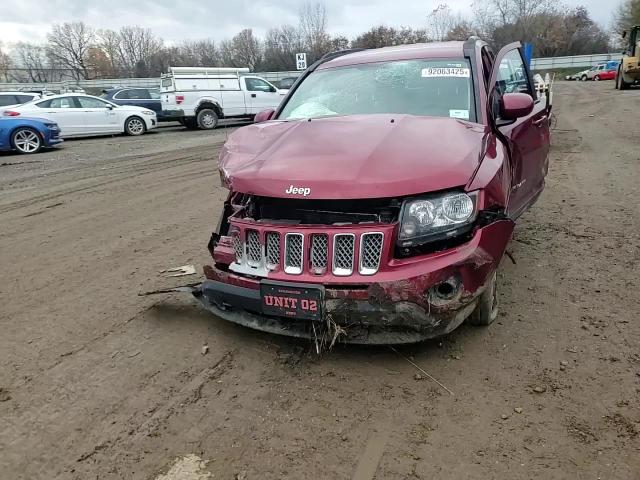 2017 Jeep Compass Latitude VIN: 1C4NJDEB8HD121657 Lot: 92063425