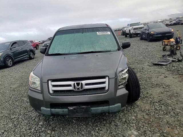 2007 Honda Pilot Lx VIN: 2HKYF18147H534510 Lot: 94306695