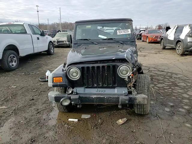 2000 Jeep Wrangler / Tj Sport VIN: 1J4FA49S7YP702364 Lot: 92419255