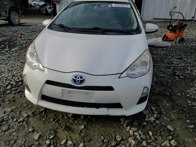 2014 Toyota Prius C VIN: JTDKDTB30E1568594 Lot: 93433615