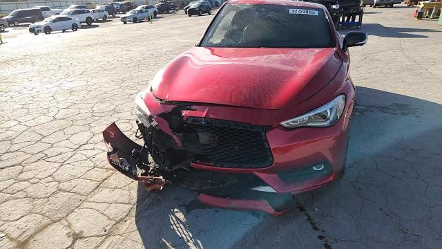 2021 Infiniti Q60 Red Sport 400 VIN: JN1FV7LL9MM560465 Lot: 92223915