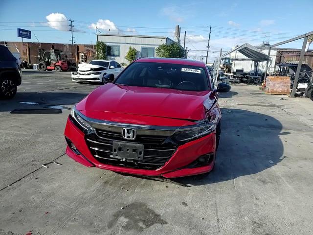 2021 Honda Accord Sport VIN: 1HGCV2F3XMA006224 Lot: 93497695