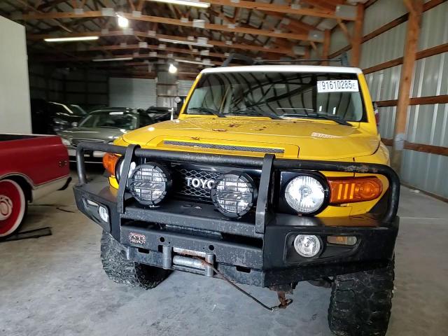 2007 Toyota Fj Cruiser VIN: JTEBU11F070091573 Lot: 91610285