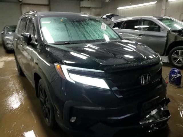 2022 Honda Pilot Black VIN: 5FNYF6H7XNB014406 Lot: 92056885
