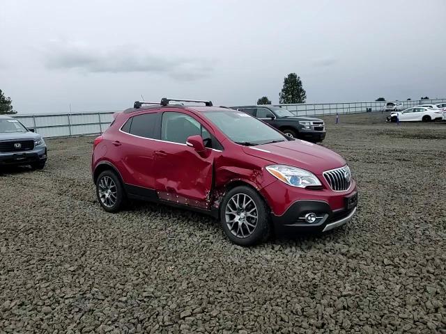 2016 Buick Encore Sport Touring VIN: KL4CJ2SM4GB735630 Lot: 91025375