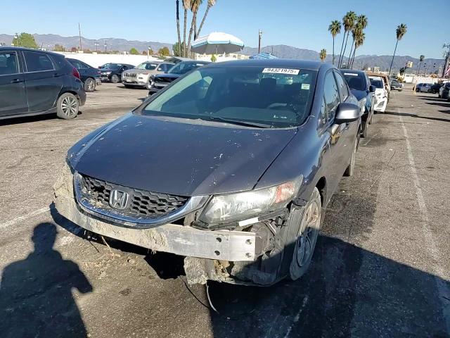 2013 Honda Civic Lx VIN: 2HGFB2F57DH602528 Lot: 94321975