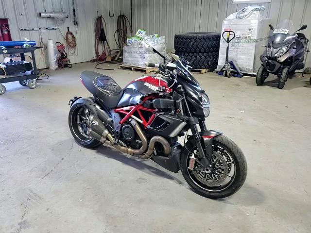 2012 Ducati Diavel VIN: ZDM13BLW1CB008256 Lot: 94128835