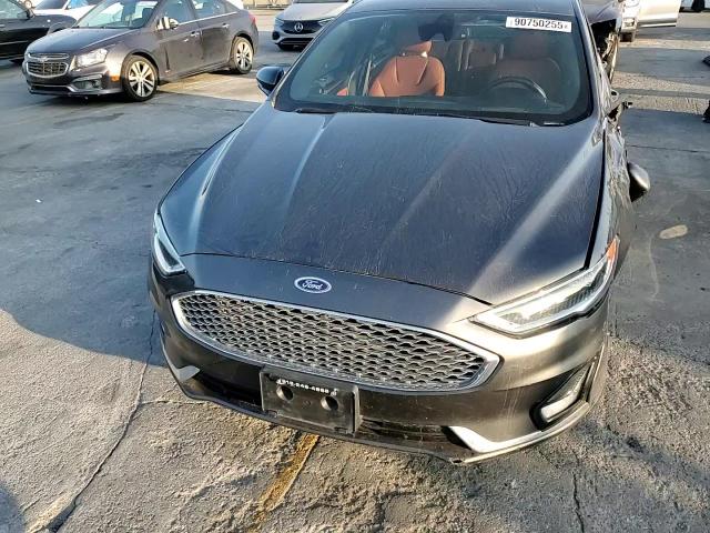 2019 Ford Fusion Titanium VIN: 3FA6P0SU6KR231743 Lot: 90750255