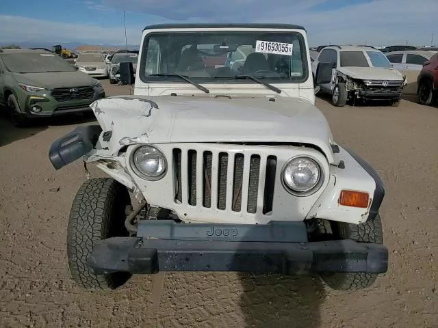 1999 Jeep Wrangler / Tj Se VIN: 1J4FY29P5XP490221 Lot: 91693055