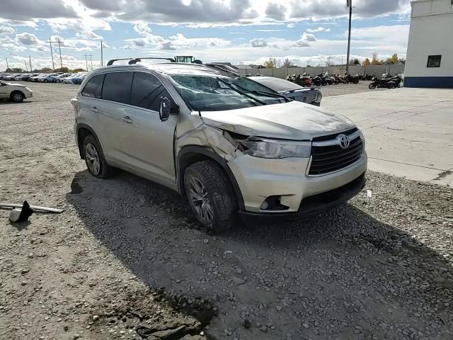 2015 Toyota Highlander Xle VIN: 5TDJKRFH5FS224368 Lot: 91626285