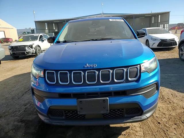 2022 Jeep Compass Sport VIN: 3C4NJDAB2NT205534 Lot: 92907495