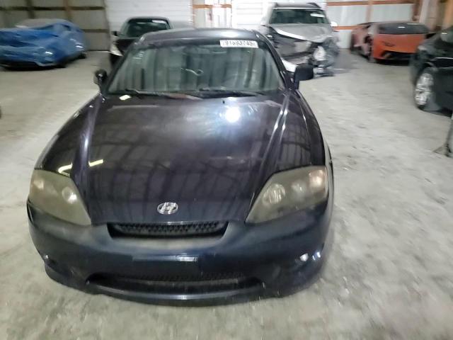 2005 Hyundai Tiburon Gt VIN: KMHHN65F65U169620 Lot: 91893745