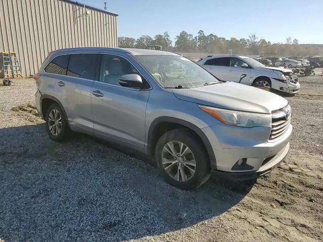 2015 Toyota Highlander Xle VIN: 5TDKKRFH5FS067932 Lot: 91206675