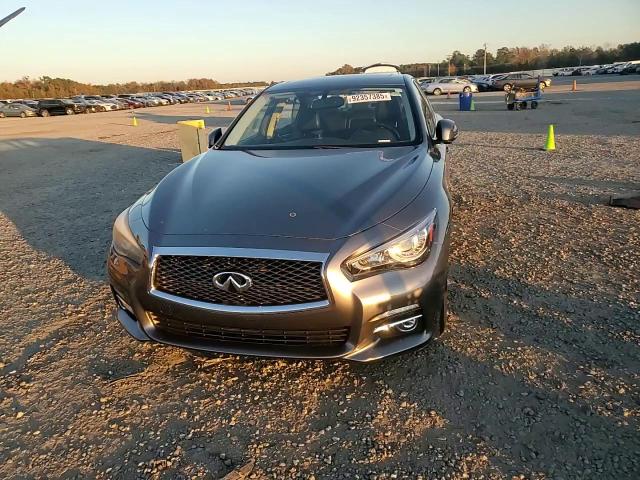 2014 Infiniti Q50 Base VIN: JN1BV7APXEM681916 Lot: 92357385