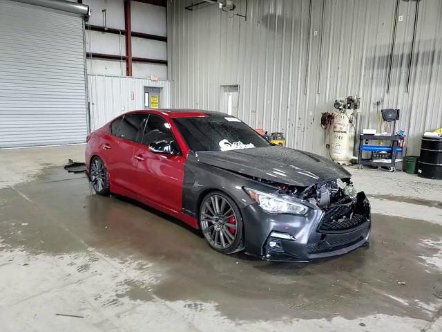 2019 Infiniti Q50 Red Sport 400 VIN: JN1FV7AP1KM760128 Lot: 90980155