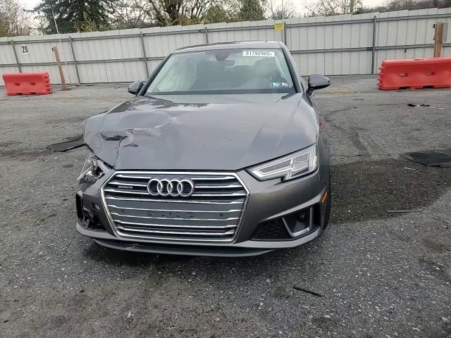 2019 Audi A4 Premium Plus VIN: WAUENAF44KA037229 Lot: 91792985