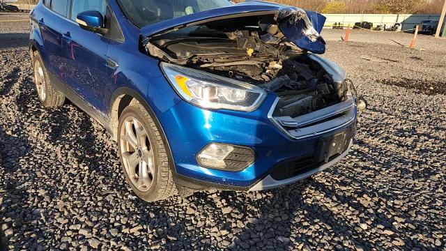 2017 Ford Escape Titanium VIN: 1FMCU9J96HUB97758 Lot: 92422155
