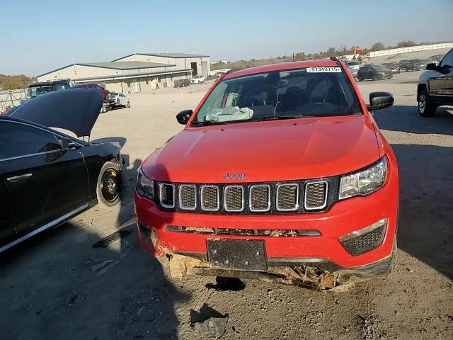 2017 Jeep Compass Sport VIN: 3C4NJDAB6HT647267 Lot: 91343715