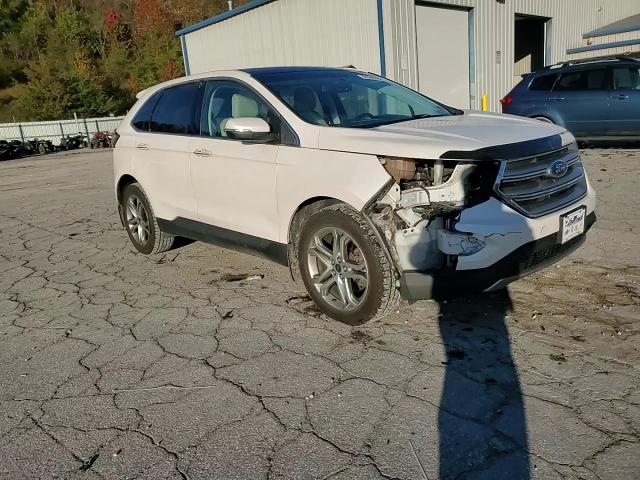 2015 Ford Edge Titanium VIN: 2FMTK4K90FBC31381 Lot: 91085625