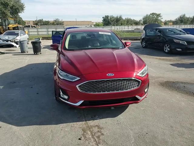 2019 Ford Fusion Titanium VIN: 3FA6P0D93KR143256 Lot: 91663375