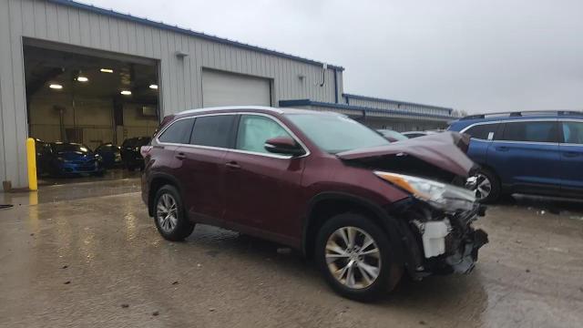 2015 Toyota Highlander Xle VIN: 5TDJKRFH7FS077339 Lot: 92456015