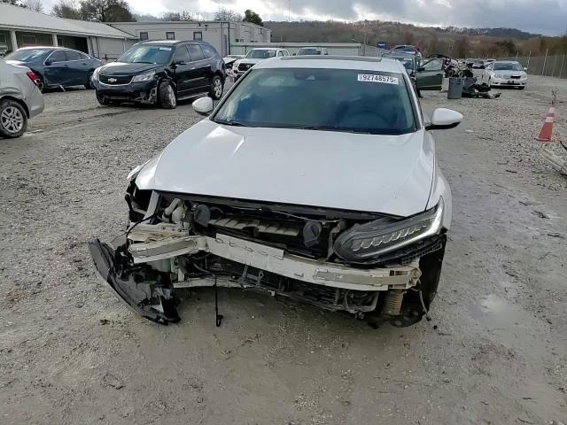 2021 Honda Accord Touring Hybrid VIN: 1HGCV3F98MA009696 Lot: 92748575