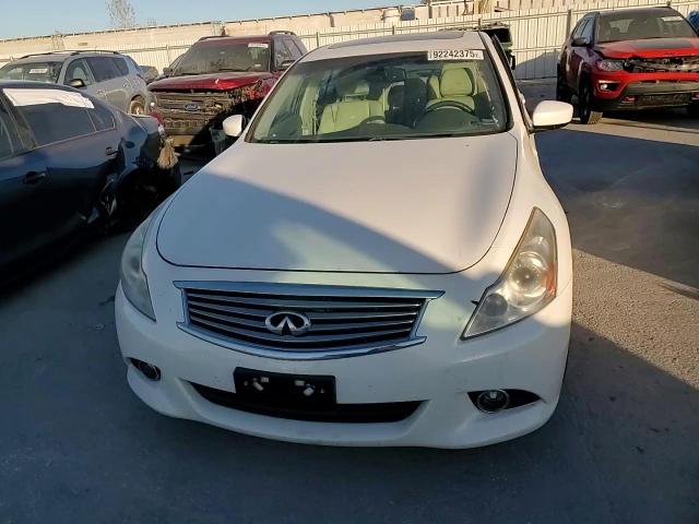 2013 Infiniti G37 VIN: JN1CV6AR2DM760852 Lot: 92242375