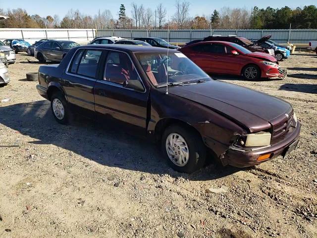 1993 Dodge Spirit VIN: 3B3XA46K9PT640136 Lot: 92530285