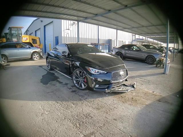 2022 Infiniti Q60 Red Sport 400 VIN: JN1FV7LK0NM660589 Lot: 90761365