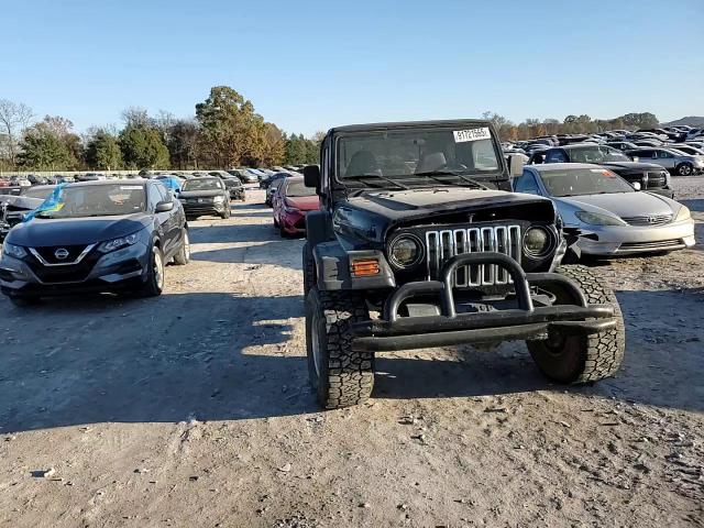 2001 Jeep Wrangler / Tj Sport VIN: 1J4FA49S31P363785 Lot: 91721565
